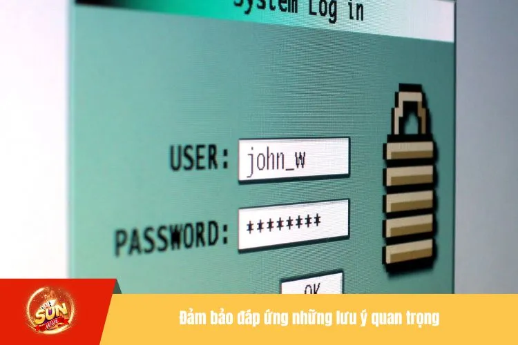 Những lý do nên nắm vững quy trình đăng nhập Sunwin