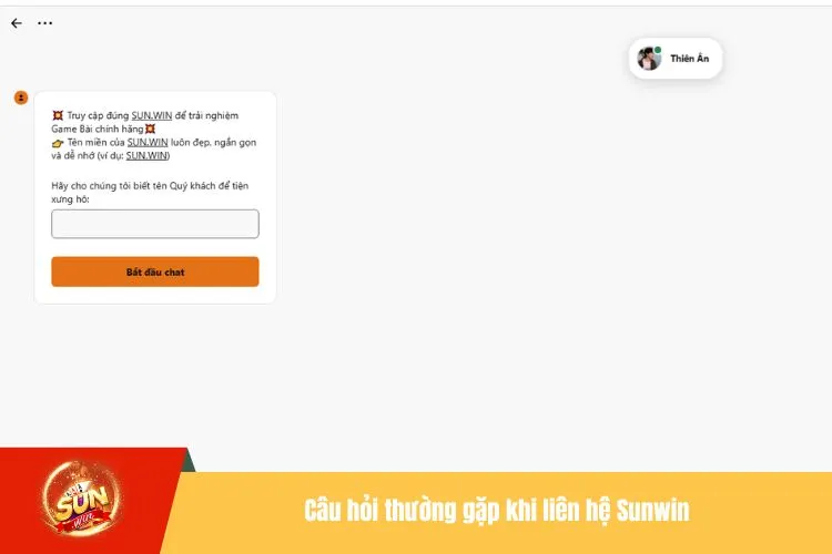 Câu hỏi thường gặp khi liên hệ Sunwin